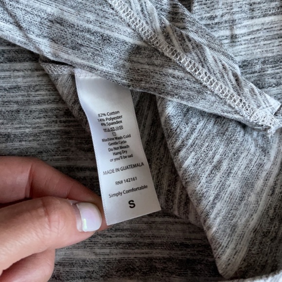 *Like New* Sz Small LLR Grey/Black/White Carly - Picture 4 of 4